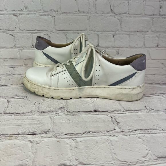VIONIC SIMASA Womens Comfort Arch Support Sneakers Blue White Leather size 9 - Picture 6 of 9